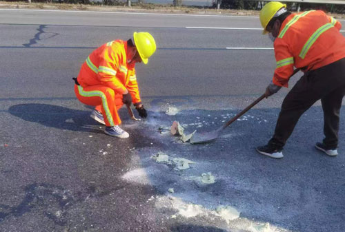 永善公路下沉注浆加固